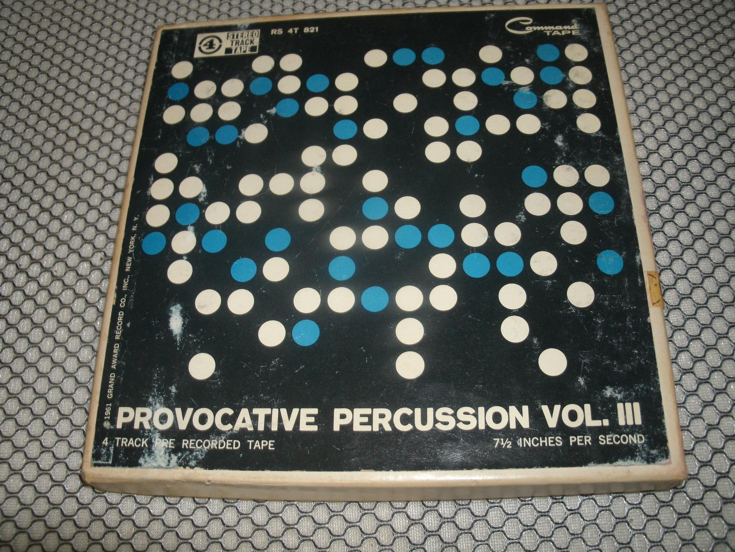 Command Tape RS R4T 821 Provocative Percussion VOL. lll.