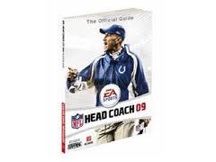 NFL Head Coach 09. The Official Guide. New. EA Sports.
