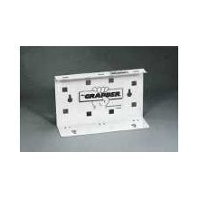 THE GRABBER 09352 Dispenser Bracket. New. White Steel.