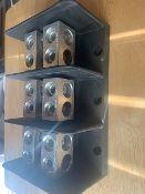 ILSCO PDB-22-350-2 Power Distribution Block. 3 Pole. 620 Amps.