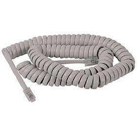 Artistictp 25 Foot Coiled Handset Telephone Cord. Model: 21016.