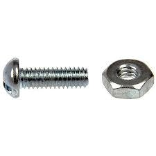 Crown Bolt 27991 Round Head Slotted. Zinc.