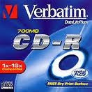 Verbatim 43037 CD-R DataLifePlus. New.