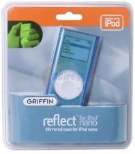 Griffin Reflect Mirrored Case for Apple iPod Nano. Blue.
