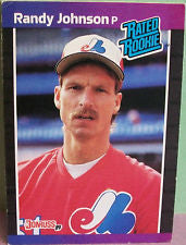 Randall (Randy) David Johnson Rookie Card. New.