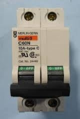 Square D MG24449 Mini Circuit Breaker. 2 Poles. New. (40)