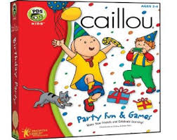 Caillou Party Fun and Games. Ages: 2-6. New.