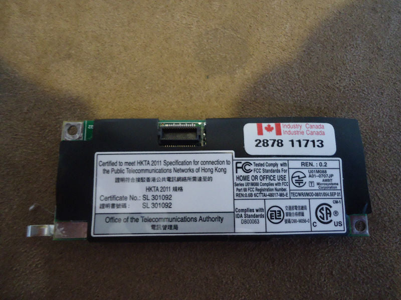Apple Powerbook G3 G4 Laptop Modem Board DASH2UCJ01.
