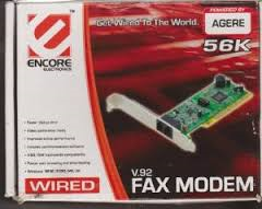 Encore ENF656-ESW-AGPR V.92 56K PCI Fax Modem.