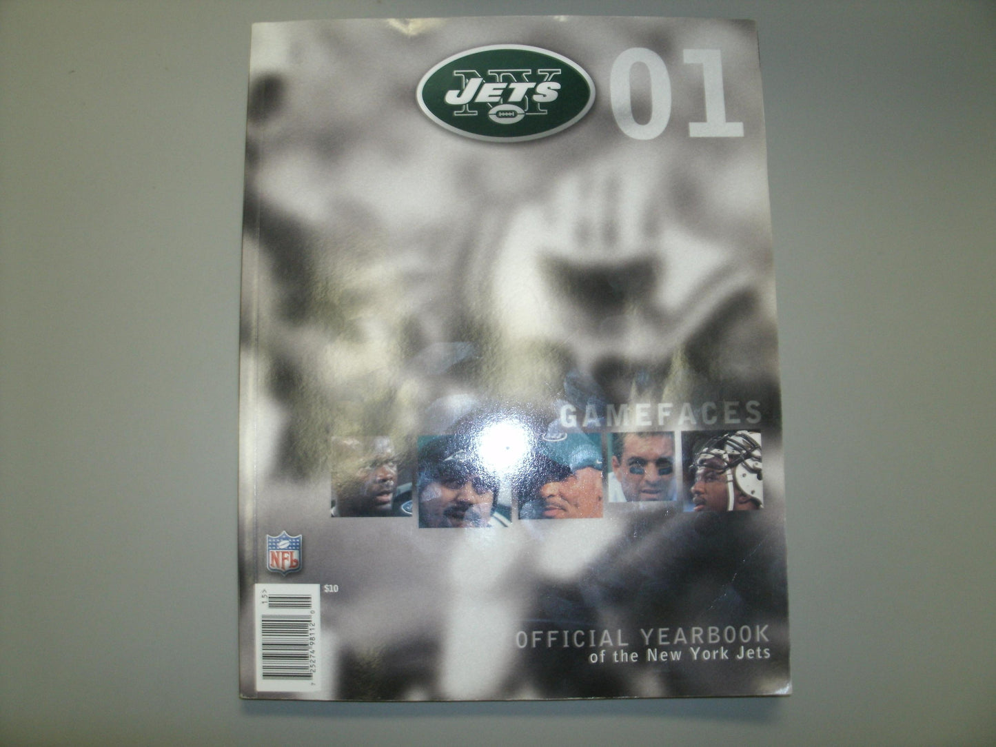 NY Jets 2001 Yearbook.