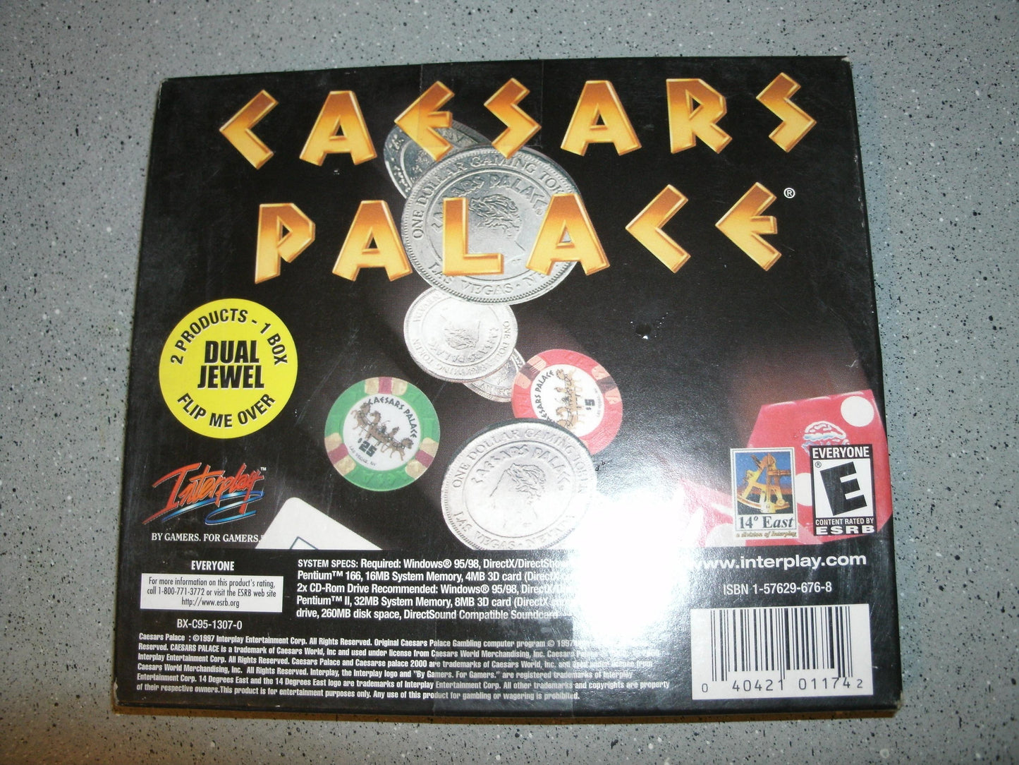 Caesars Palace. Dual CD's in Jewel Case. New.