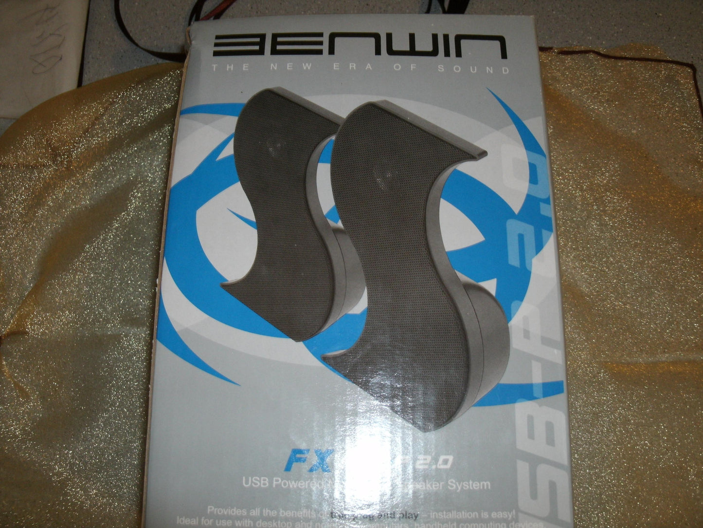 Benwin FX USB-P 2.0. Multamedia Speakers. New.