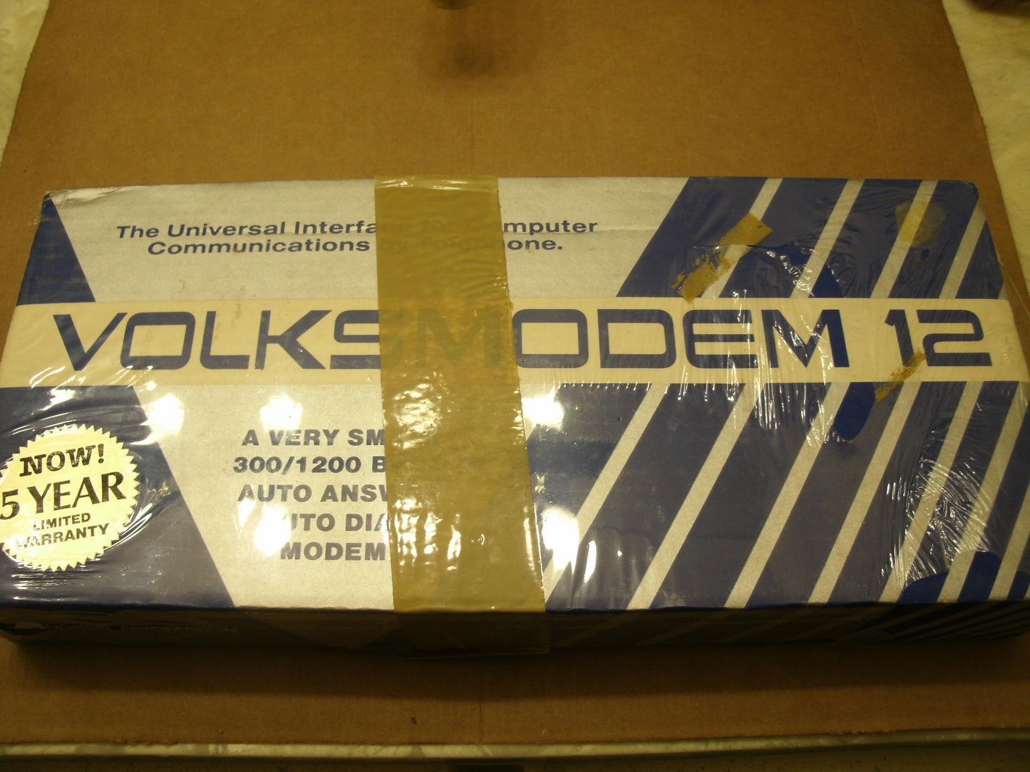 Volksmodem 12. New. External Command Driven Smart Modem.