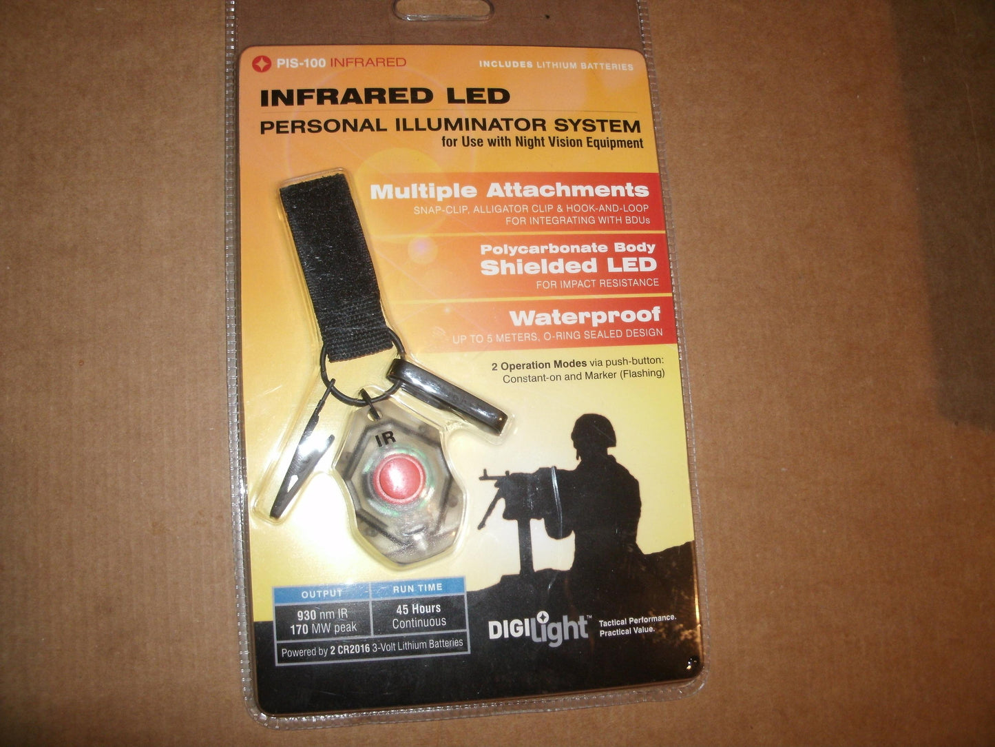 DigiLight PlS-100 Infrared LED. New.