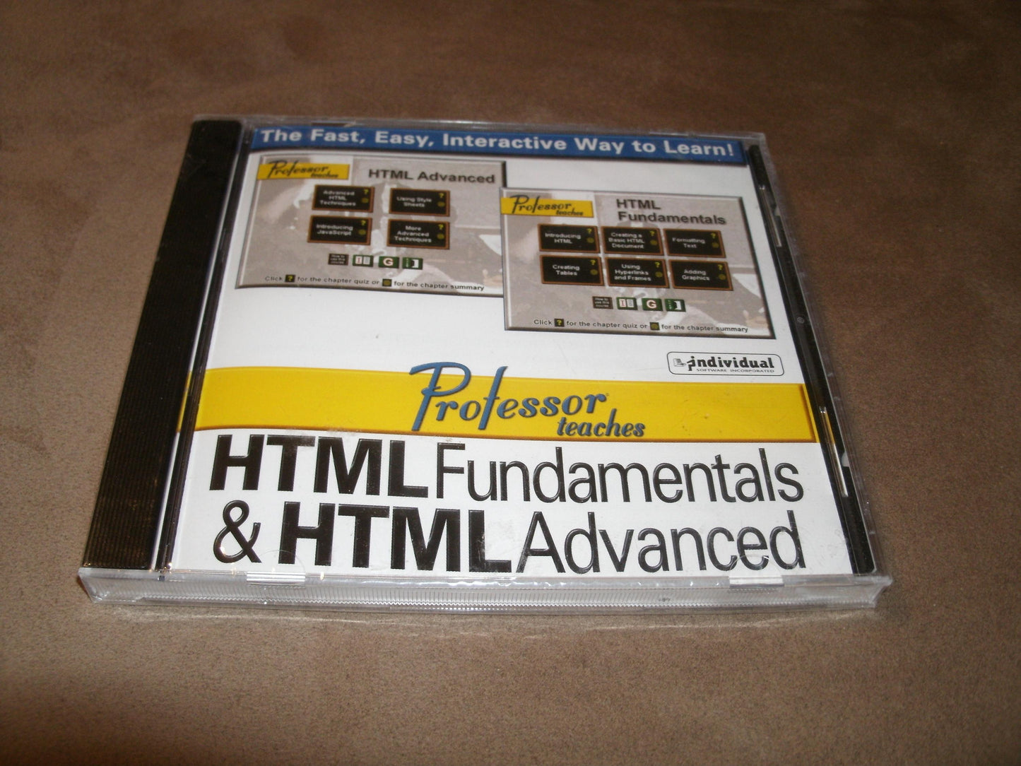 HTML Fundamentals and HTML Advanced Software. New.