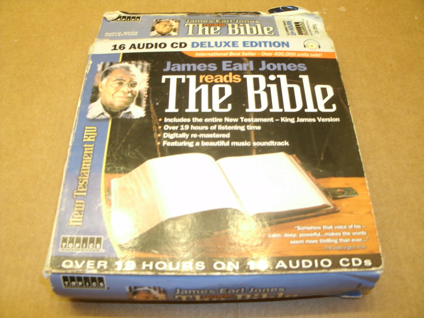 James Earl Jones Reads The Bible. CA-190. Used.