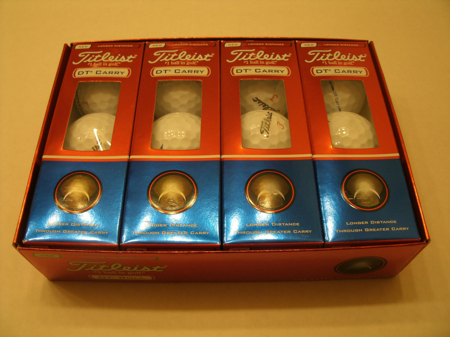 Titleist 0849484303548 DT Carry Golf Balls. New.