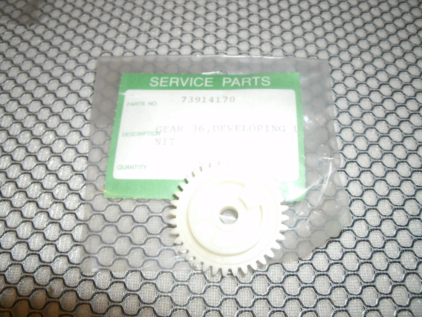 Kyocera 73914170 Mita Gear Developing Unit 36. New.