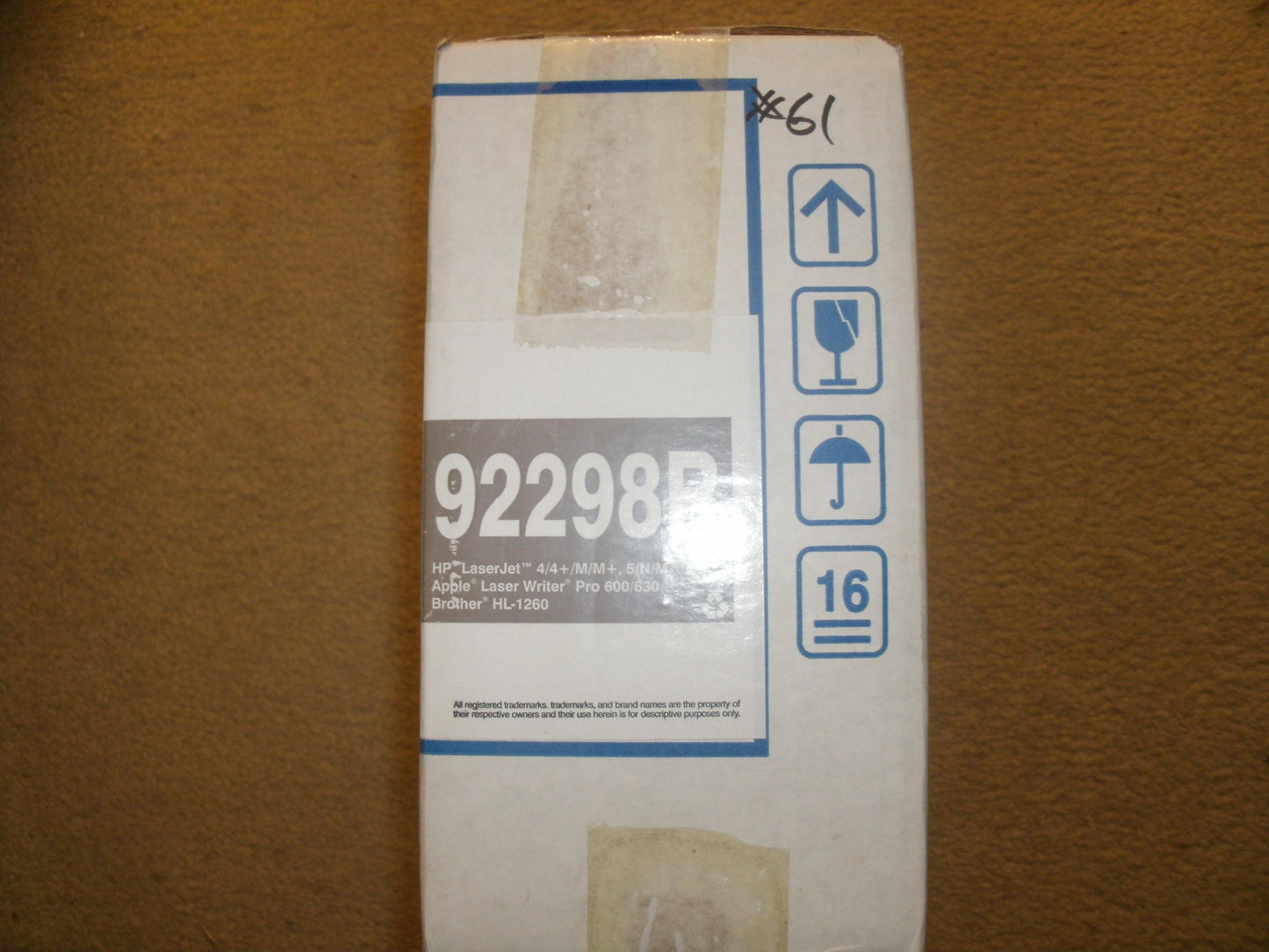 HP 92298R, LaserJet 4/4+ Compatible Toner Cartridge.