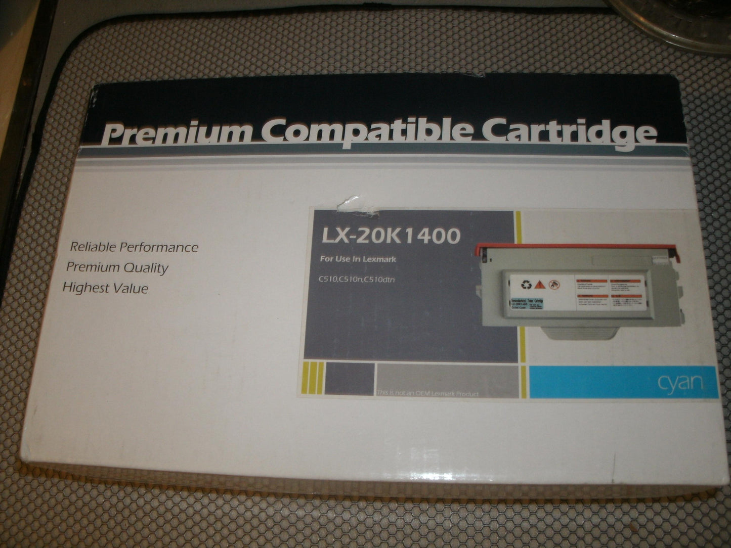 Lexmark LX-20K1400 Laser Printer Cartridge.