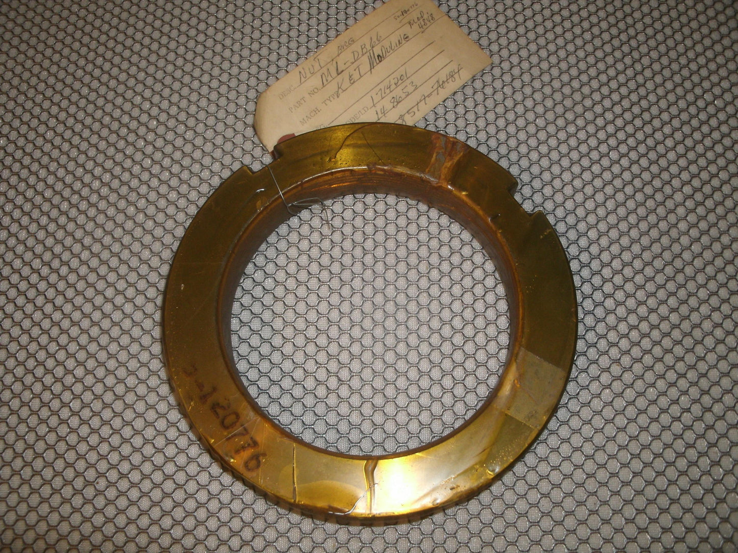 K&T Moduline 5-120776 BRG Nut. New.