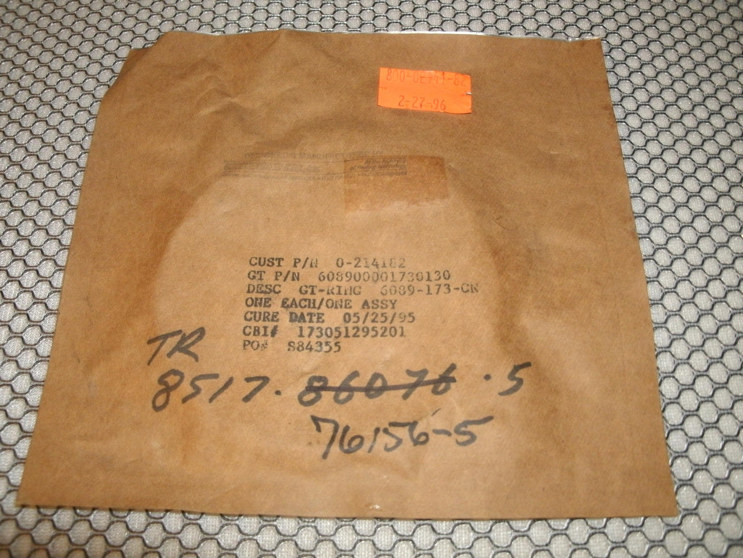GT Ring 6089-173-CN. New.