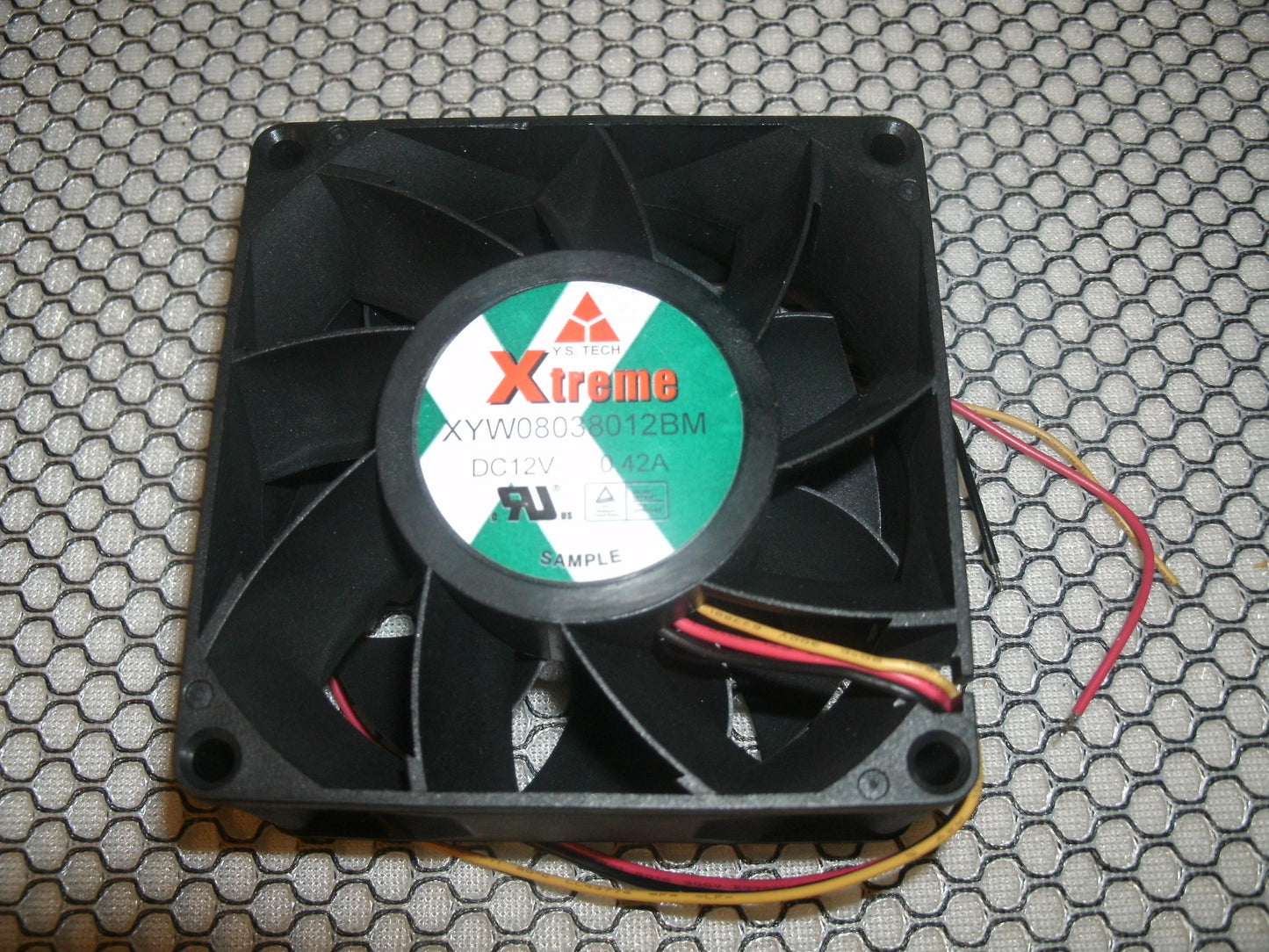 Y.S. Tech XYW08038012BM Fan. New.