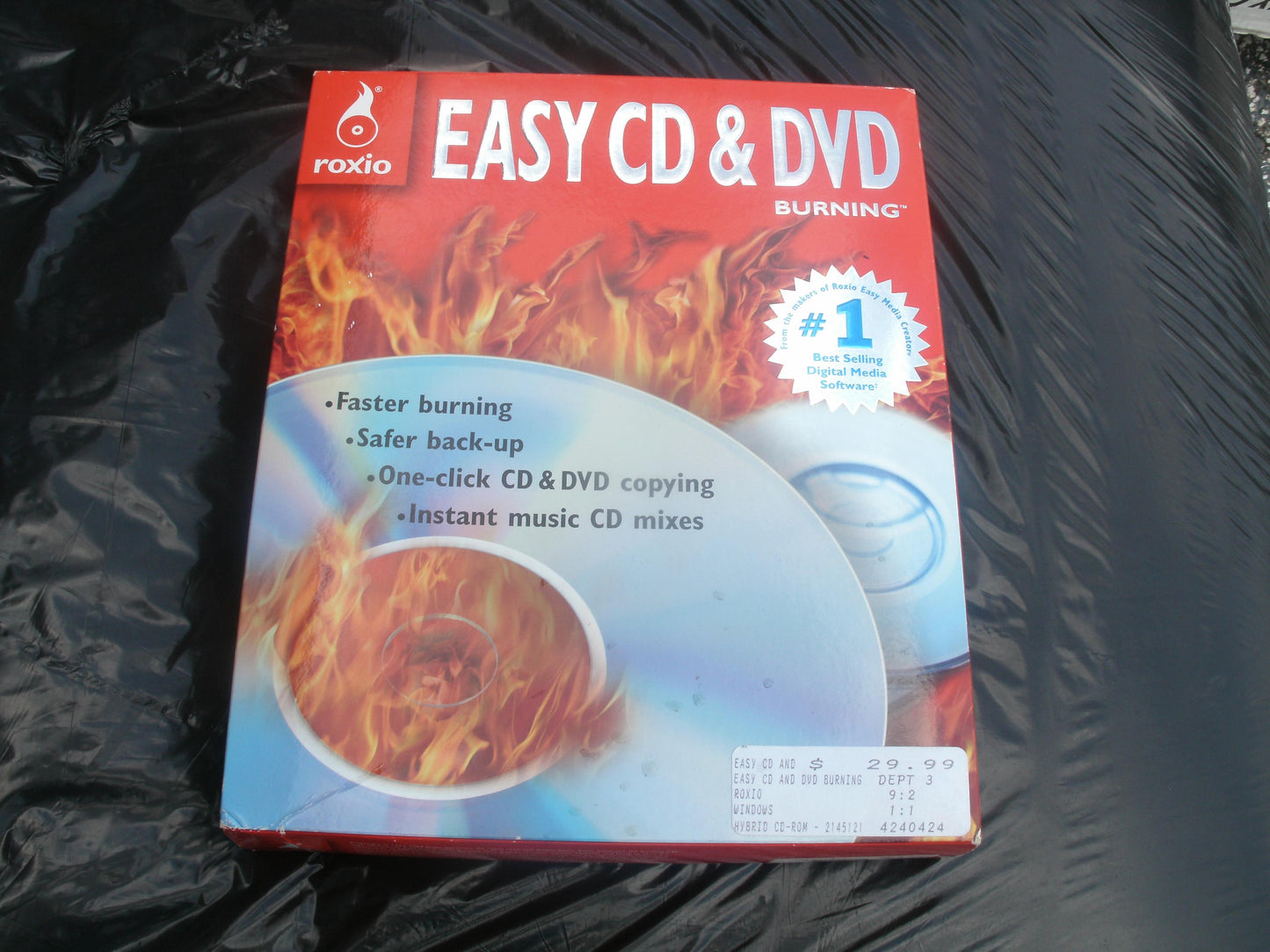 Roxio Easy CD and DVD Burning. New.