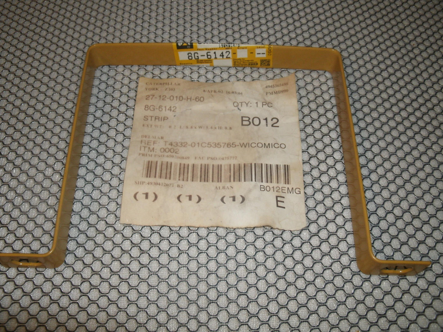 Caterpillar 8G-6142 Strip. New.