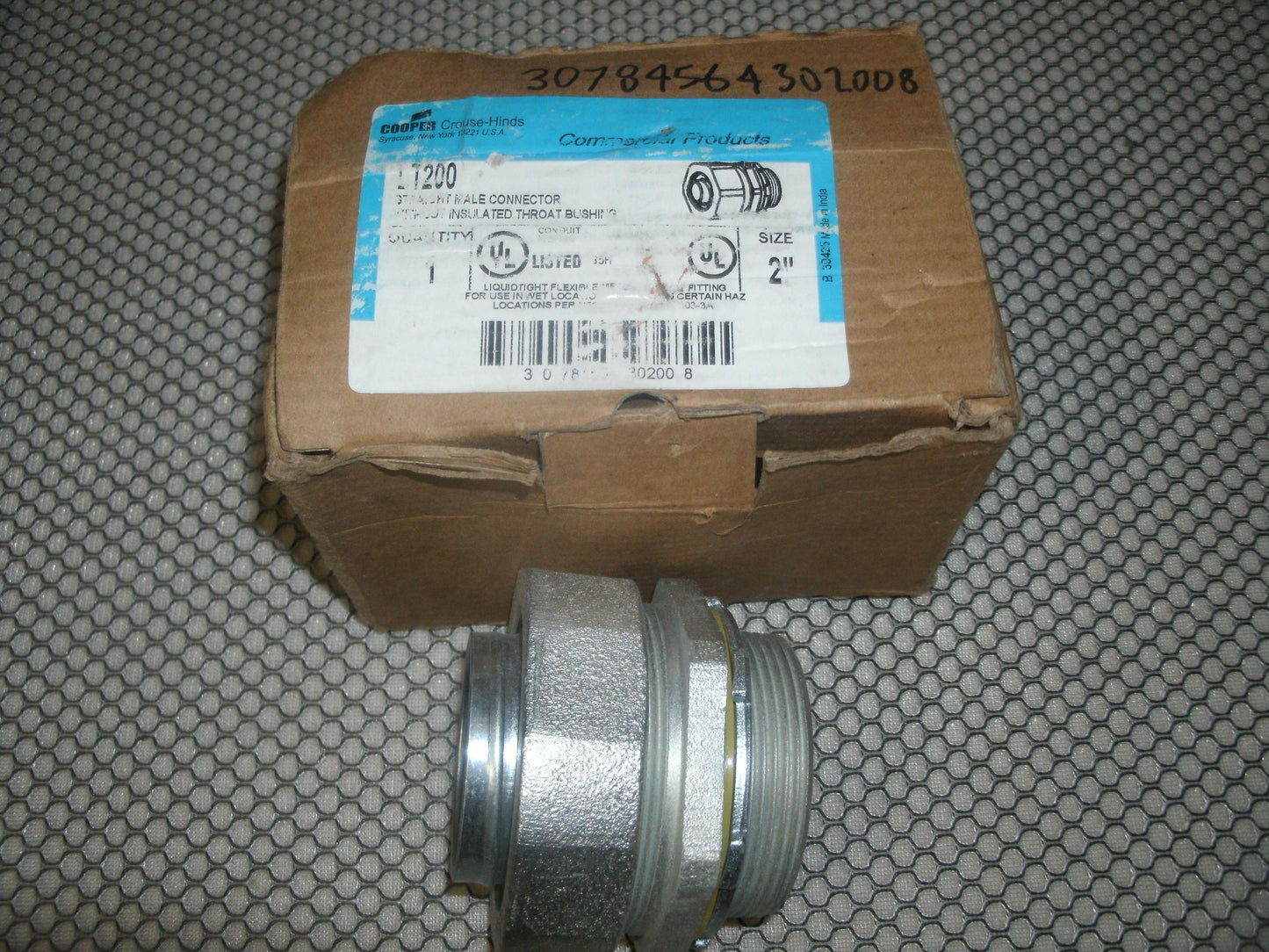 Cooper LT200 Crouse Hinds 2" Connector. New.