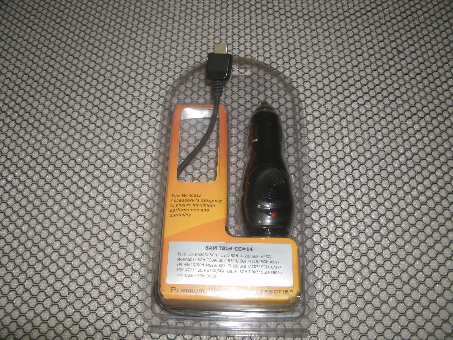 Cube SAM T809 Car Charger. New.