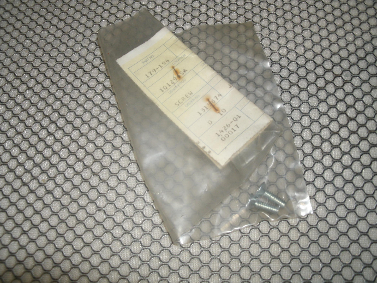 Case 179-154 Screws. 2 Per Package. New.