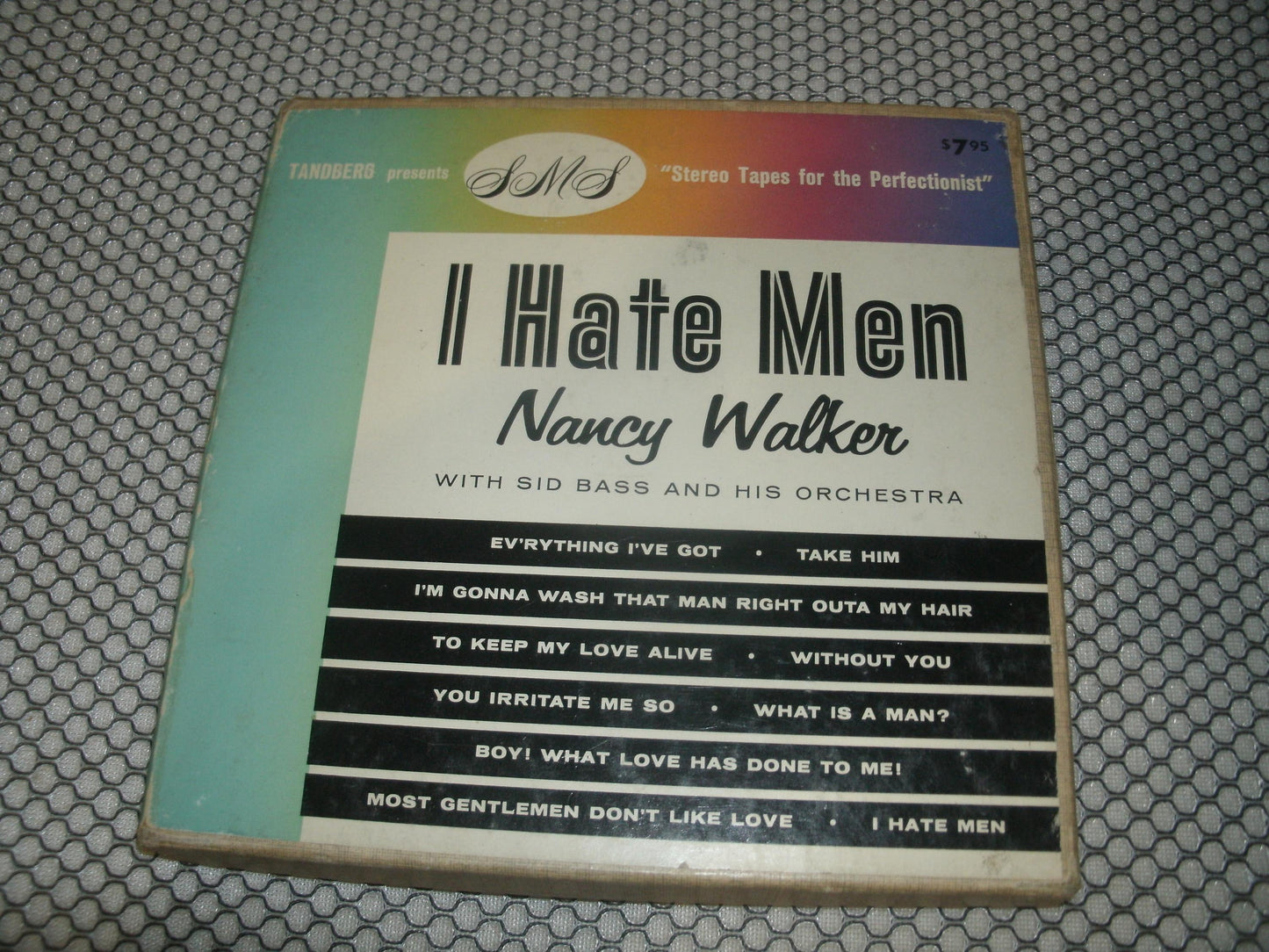 I Hate Men By Nancy Walker. Used 4 Track Tape.