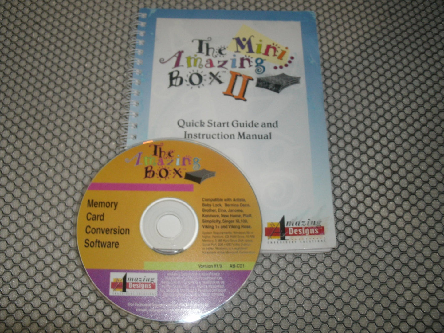 The Mini Amazing Box II. Guide and Software. New.