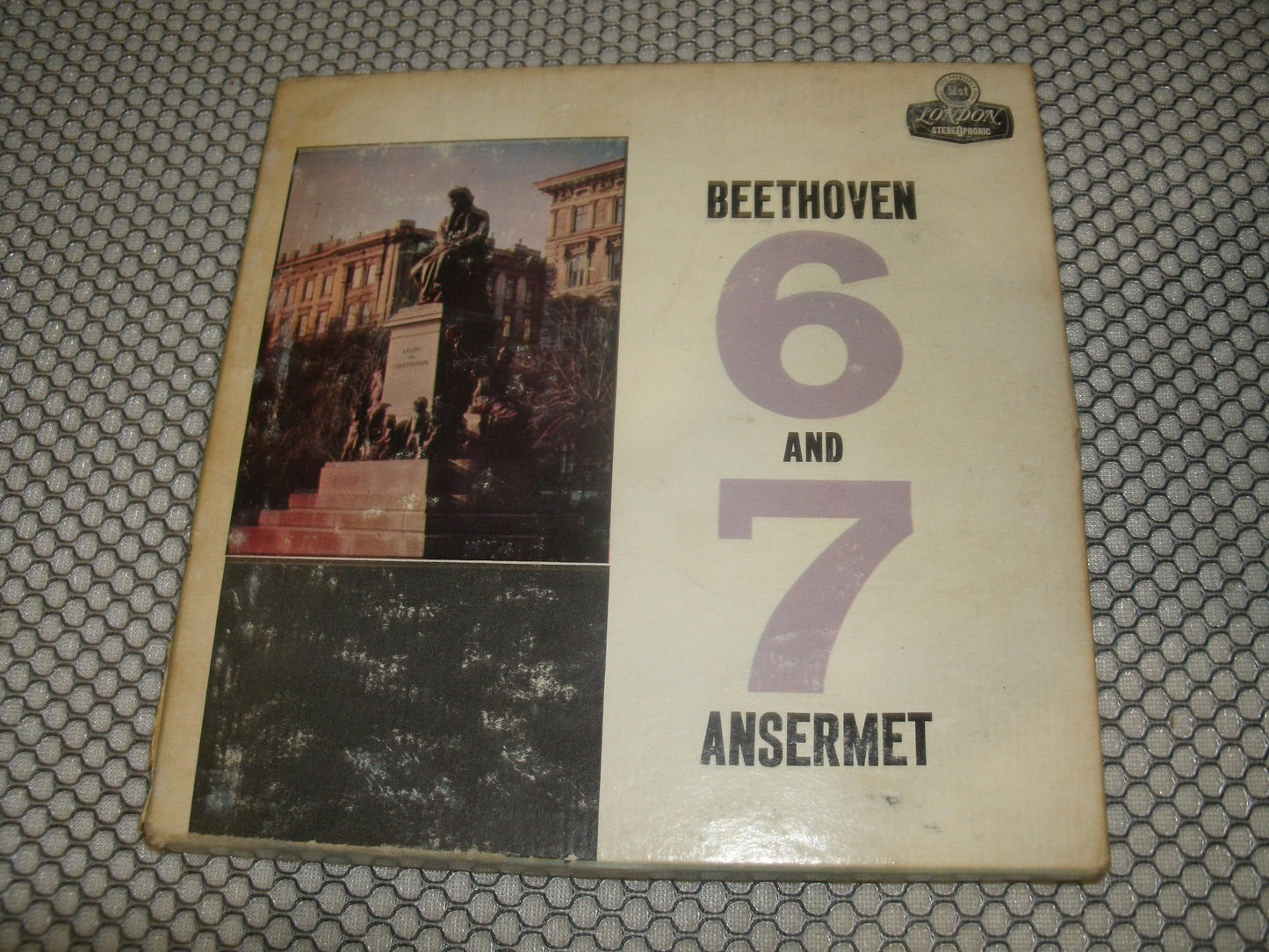 Beethoven 6 and 7 Ansermet. 4 Track Tape.