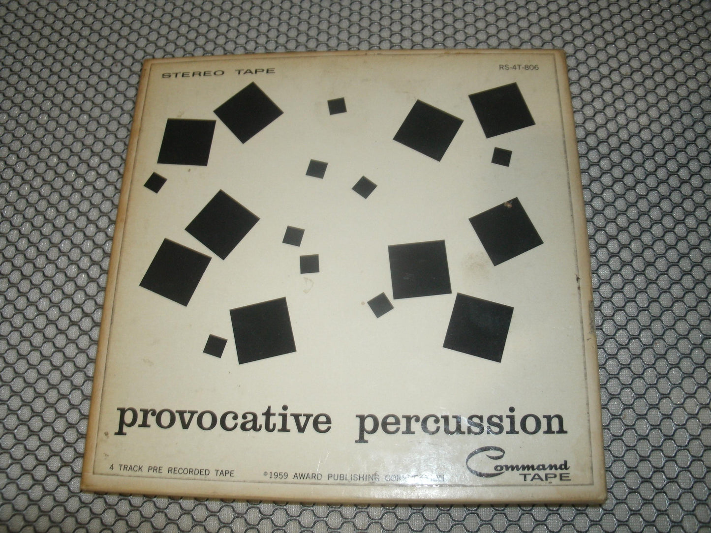 Provocative Percussion. 4 Track Tape. RS-4T-806.