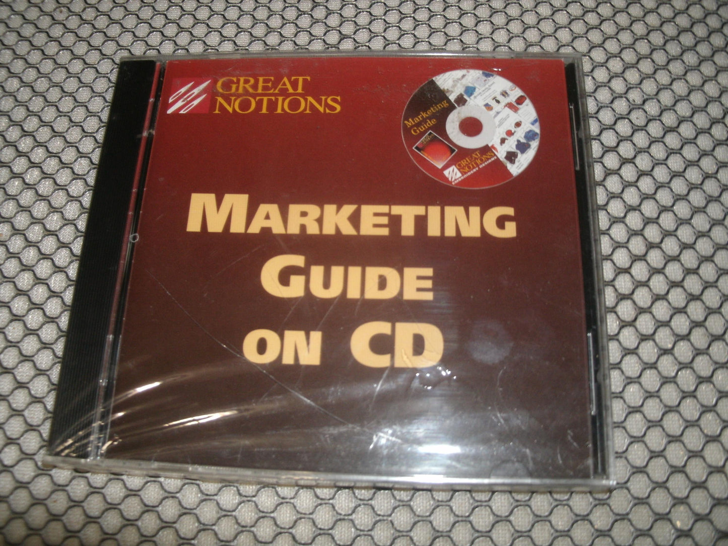 Marketing Guide on CD. New. Embroidery Designs.