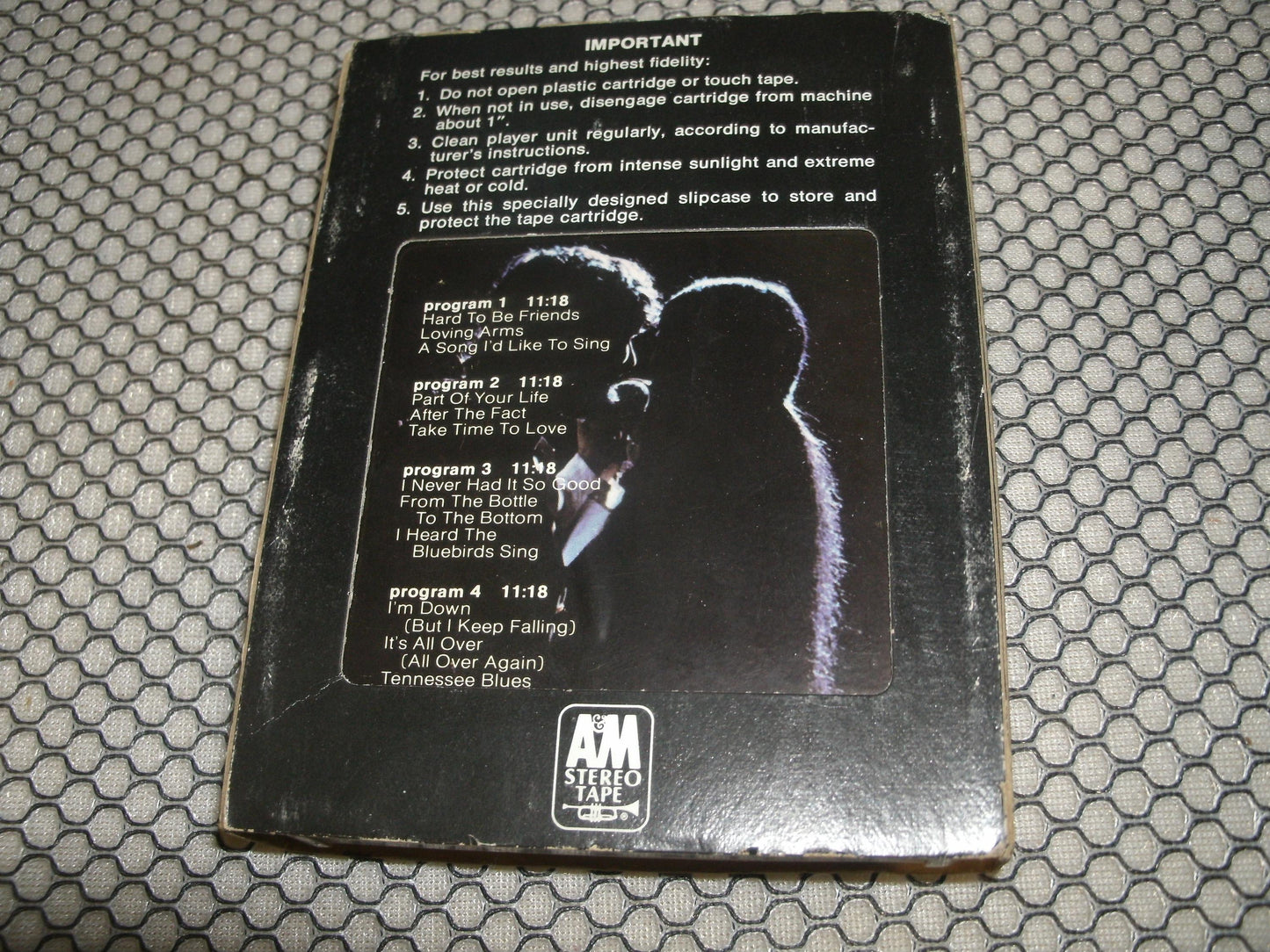 Kris and Rita Full Moon. 8 Track Tape. Used.