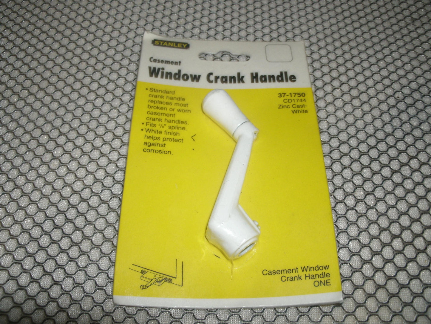 Stanley 37-1750 Window Crank Handle. New. White.