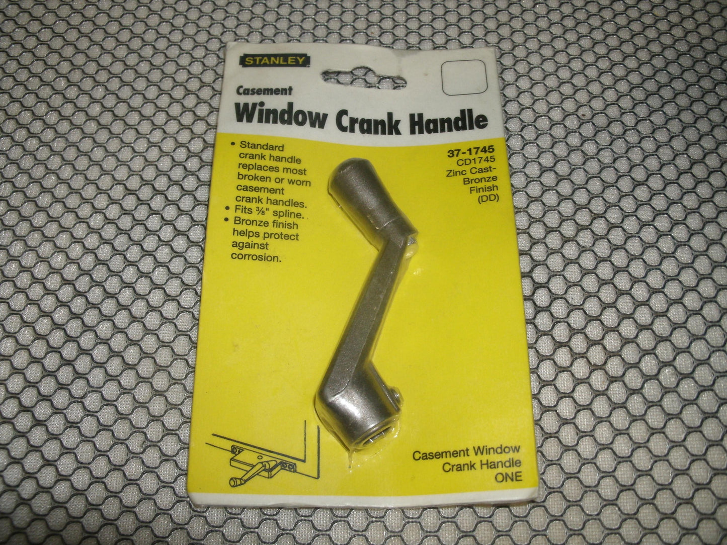 Stanley 37-1745 Window Crank Handle. New.