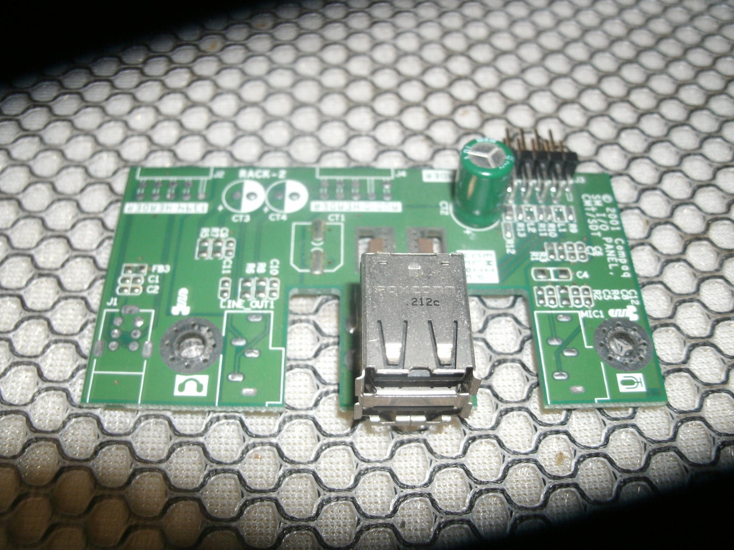 Compaq I/O Panel. 6000 Series. CMT/SDT.