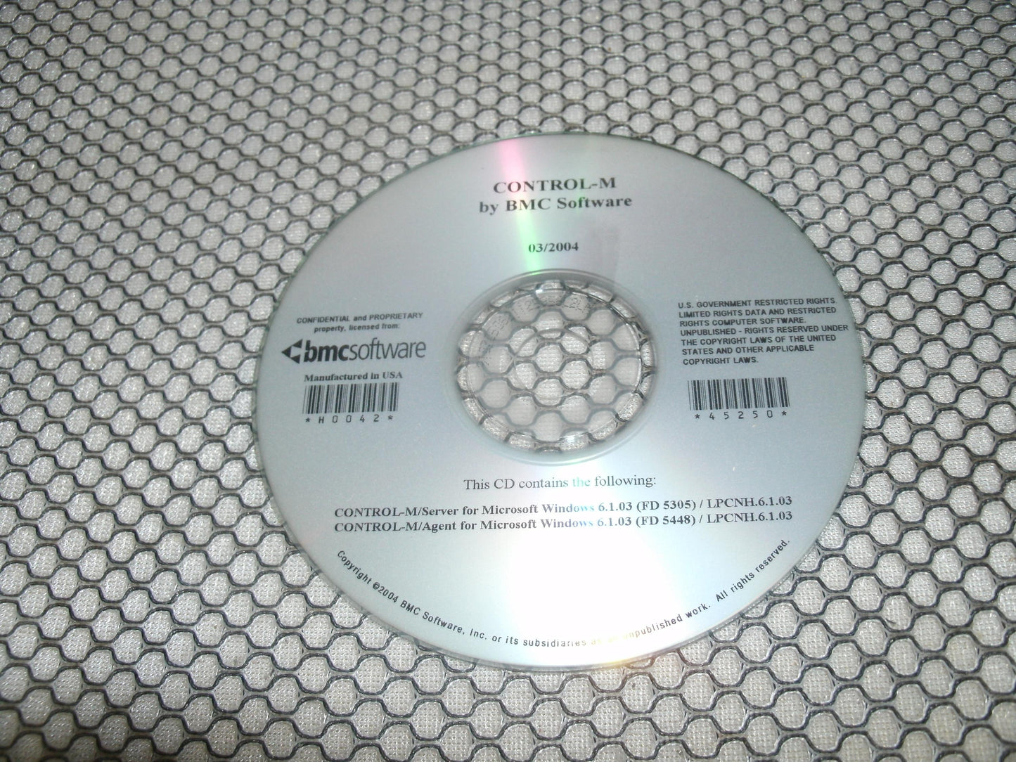 BMC Software, Control-M 45250. New.