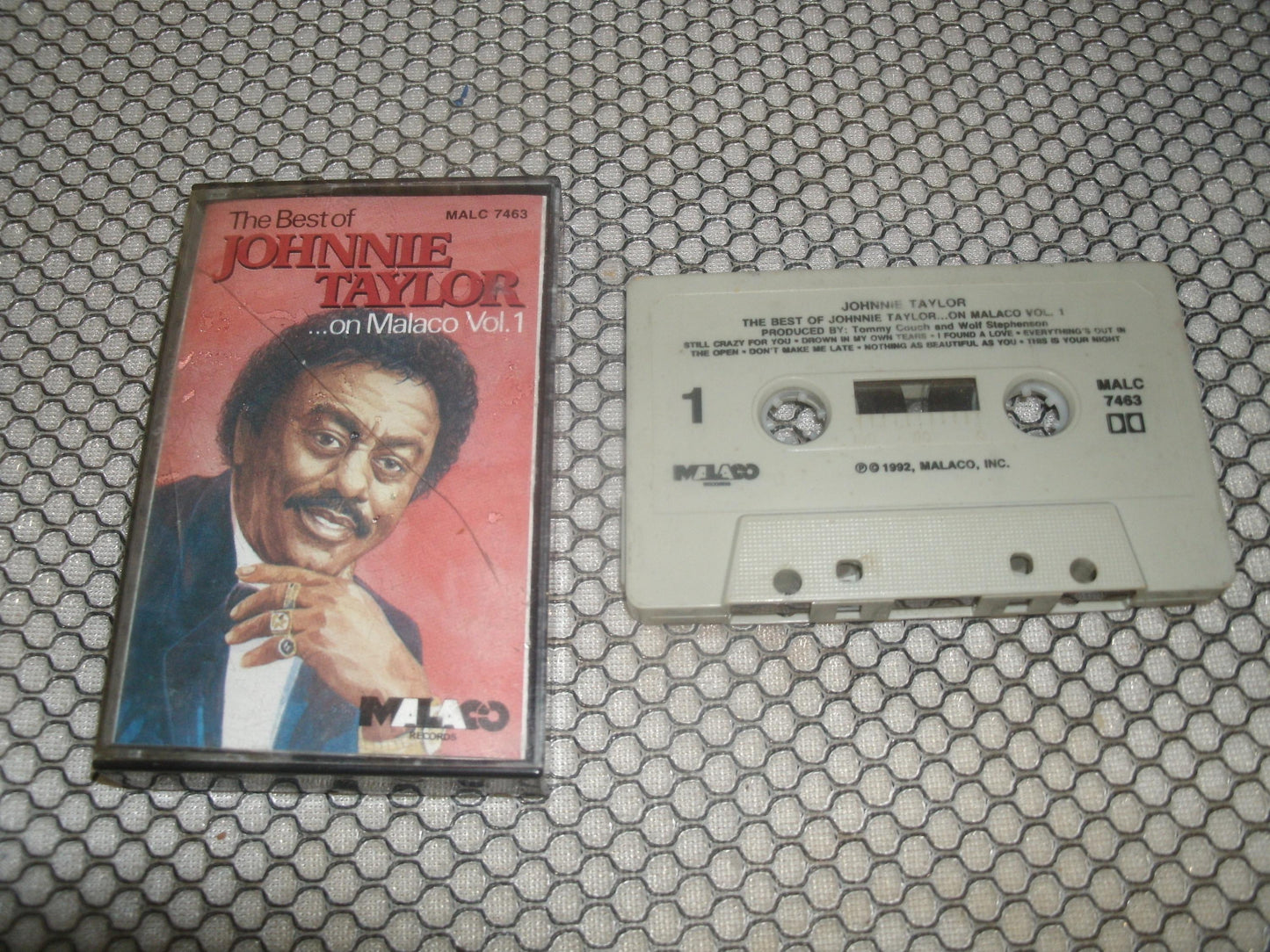 The Best of Johnnie Taylor..on Malaco Vol.1. Cassette.
