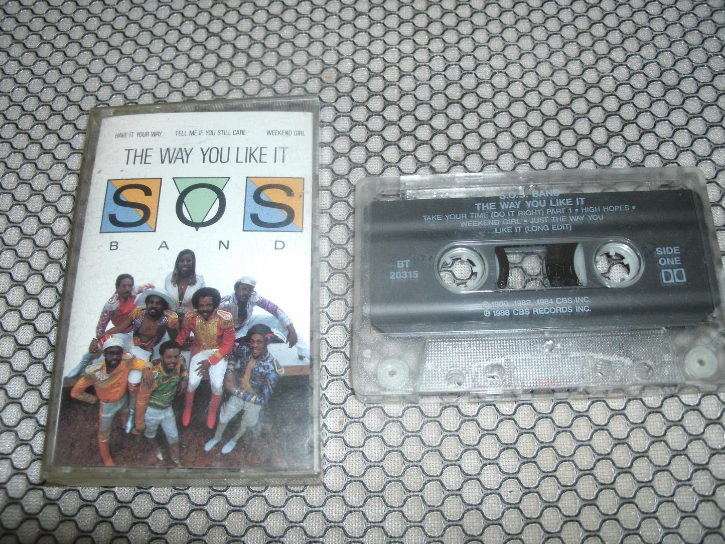 SOS Band. The Way You Like It. Cassette Tape. Used.