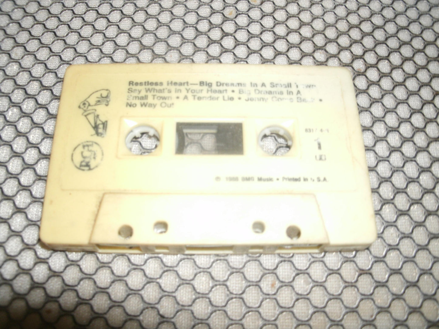 Restless Heart-Big Dreams In A Small Town Cassette Tape.