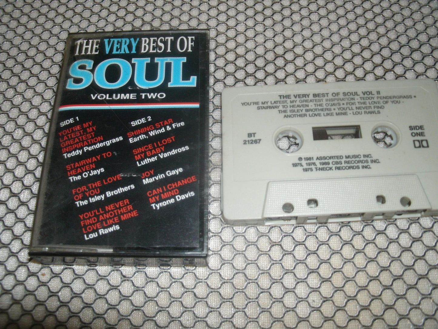 The Best in Soul. Two. BT-21267. Cassette Tape.