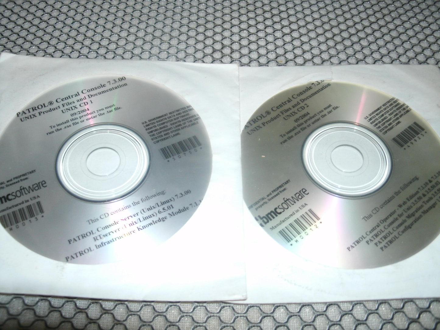 BMC Software Patrol Central Console 7.3.00.