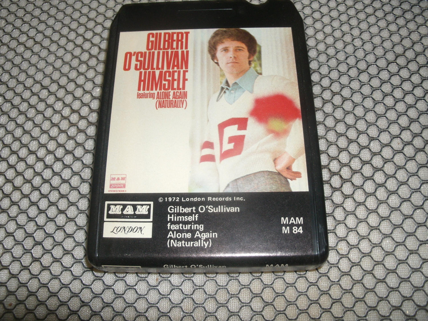 Gilbert O'Sullivan Himself. MAM M 84. 8 Track Tape. Used.