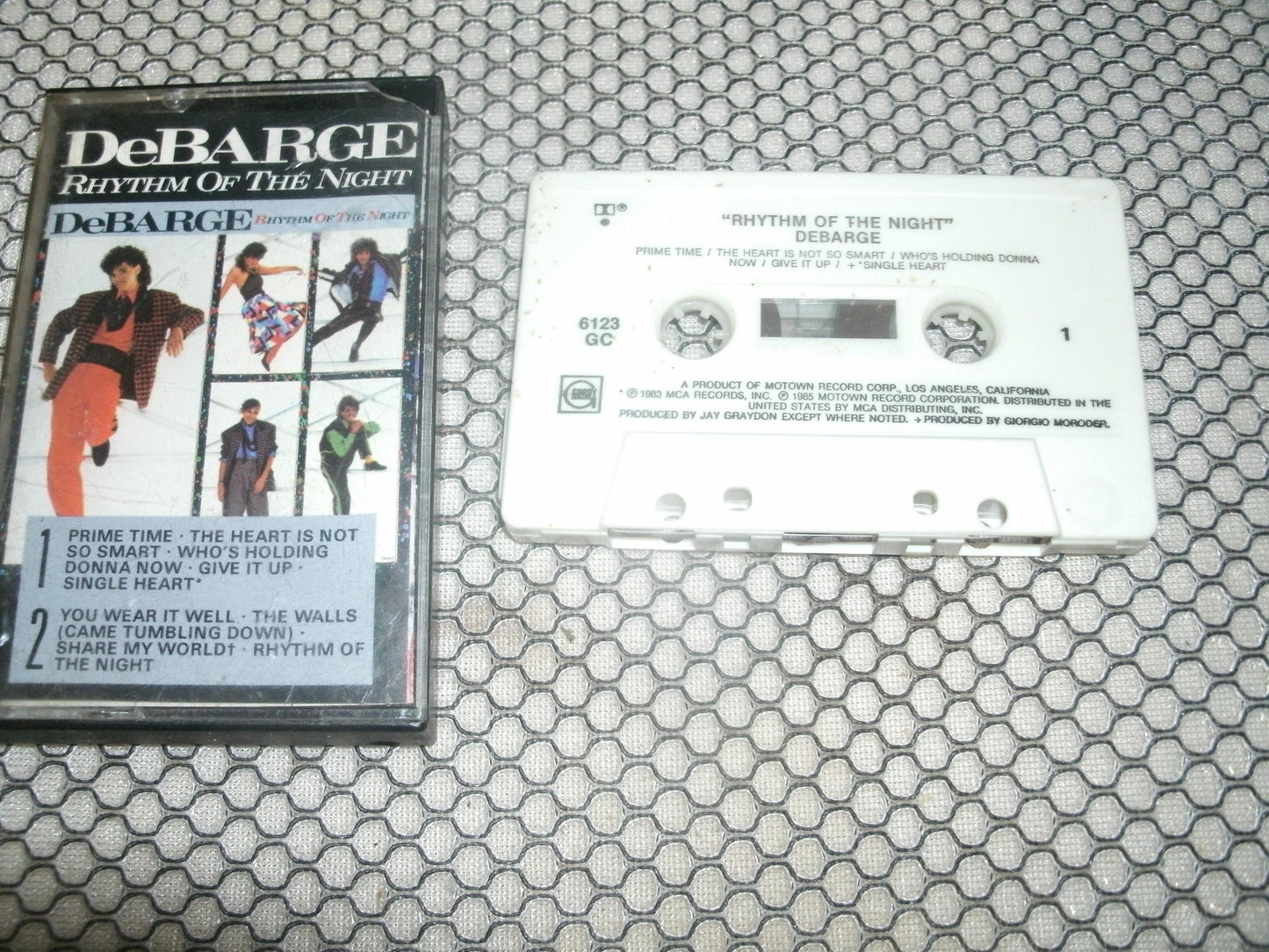 DeBarge. Rhythm of the Night. 6123 GC. Cassette.