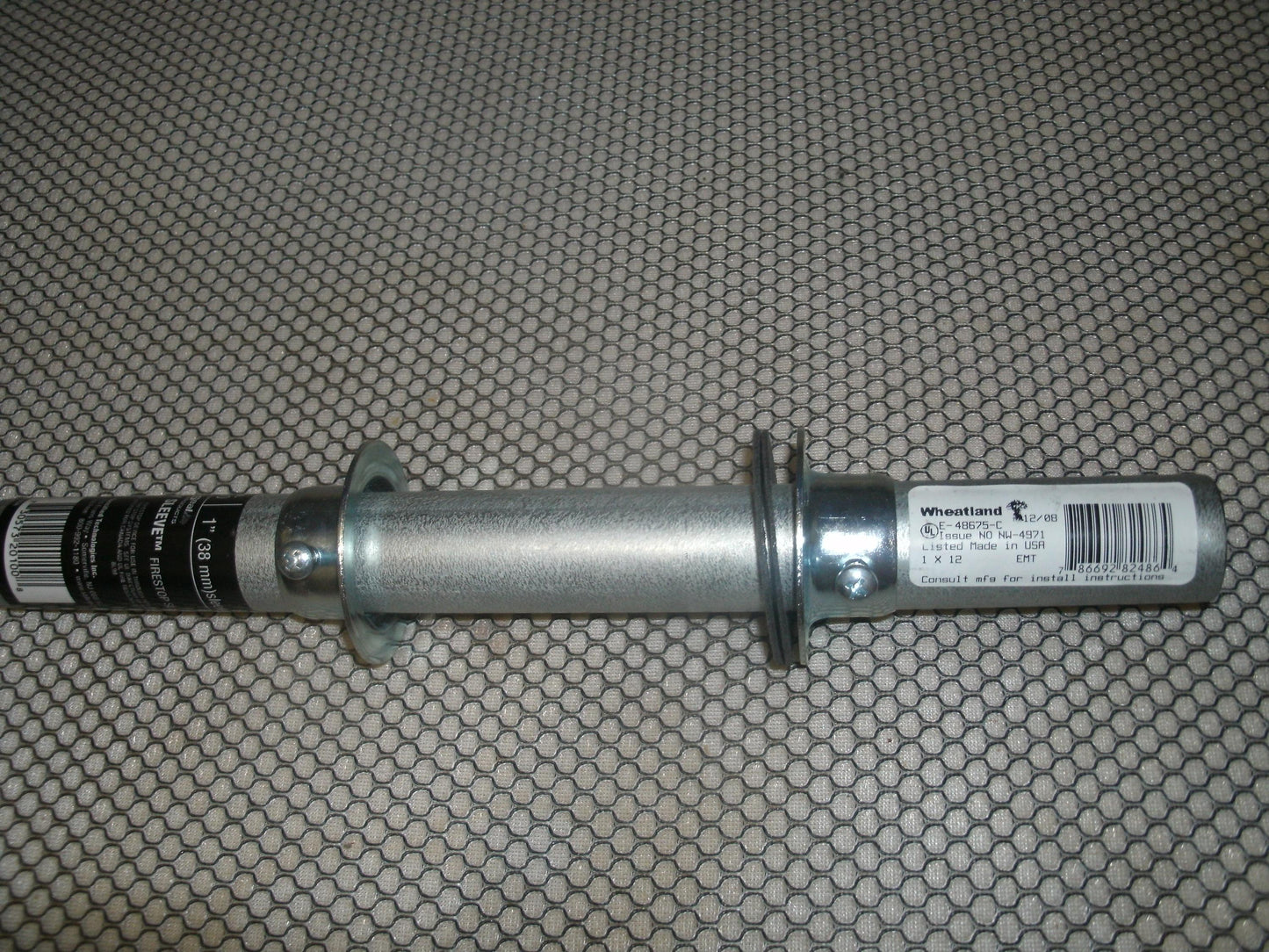 SpecSeal FS100 Ready Sleeve 1" Firestop Sleeve. New.
